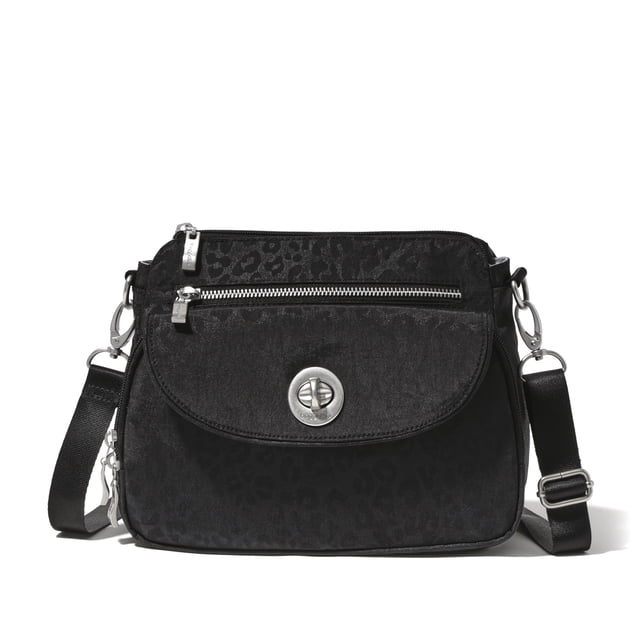 Baggallini International Calais Crossbody Bag - RFID Protected Travel Purse With Built-in Wallet, Water-Resistant