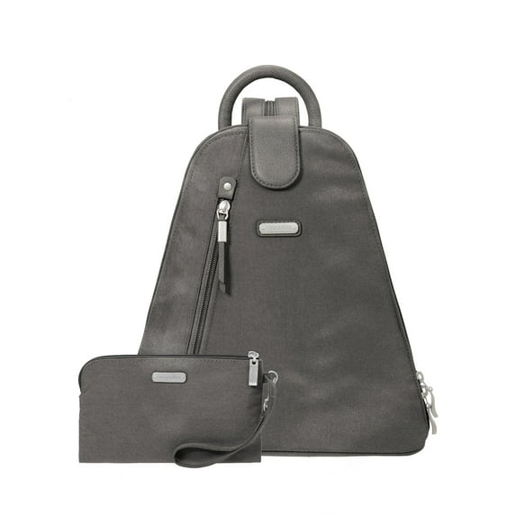 baggallini Women's Metro Backpack with RFID Phone Wristlet