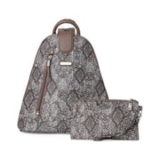 baggallini Womens Metro Backpack with RFID Phone Wristlet