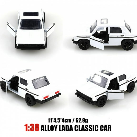 (bagged)1:38 Classical LADA, Alloy Model Car, Simulated vehicle, children alloy car, boy's toy model, car ornaments