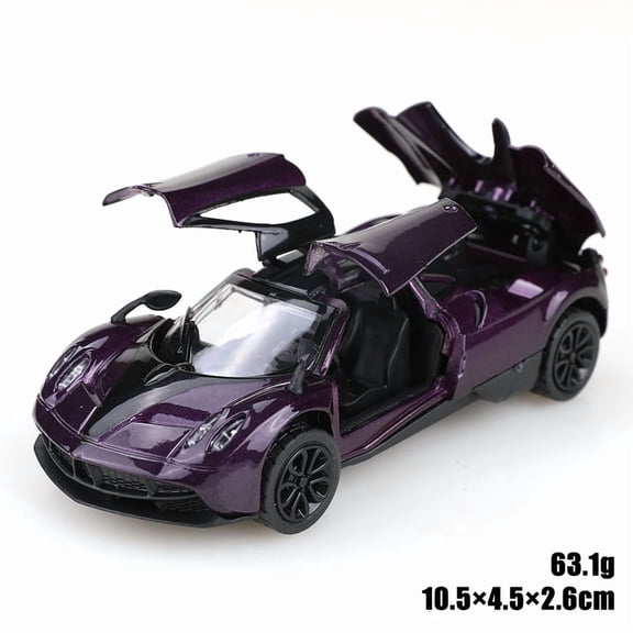 (bagged)1:43 Alloy Car Model Simulation Pagani Racing Car Vehicle Pull Back Car Ornaments Collection Toys For Boy