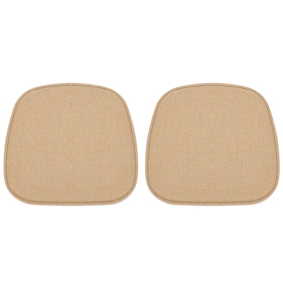 baibu Chair Cushions for Dining Chairs Set of 2 , 15" x 16", Khaki