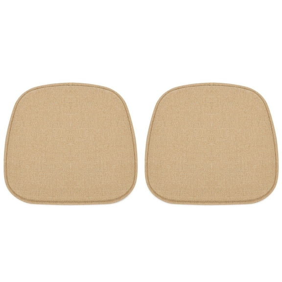 baibu Chair Cushions for Dining Chairs Set of 2 , 15" x 16", Khaki