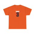 thumbnail image 1 of baker 3 video three skateboards Vintage Logo  Classic Skate TShirt Print - Orange / M, 1 of 5