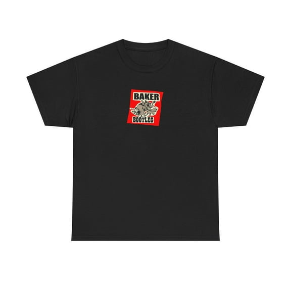 baker bootleg video elephant skateboards Vintage Logo Classic Skate TShirt Print - Black / M