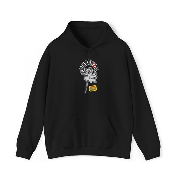 baker2g baker skateboards Video Vintage Logo Retro Classic Skate Hoodie Print - M / Black