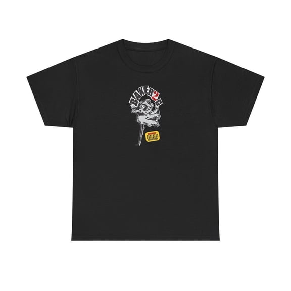 baker2g baker skateboards Video Vintage Logo Retro Classic Skate TShirt Print - Black / M