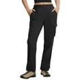thumbnail image 1 of baleaf Hiking Pants for Women Quick Dry Lightweight Cargo Pants with 5 Pockets Durable Water Resistant Women's Pants for Outdoor Black L, 1 of 7