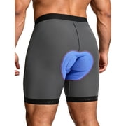 baleaf Men's 4D Padded Cycling Underwear Bike Shorts Bicycle Gray L