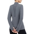 thumbnail image 1 of baleaf Thermal Shirts for Women Long Sleeve Mock Neck Tops Fleece Lined Base Layer with Thumb Hole Cold Weather Winter Gear Dark Gray XL, 1 of 7
