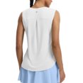 thumbnail image 1 of baleaf Women Sleeveless Workout Tops Athletic Tank Tops White M, 1 of 7