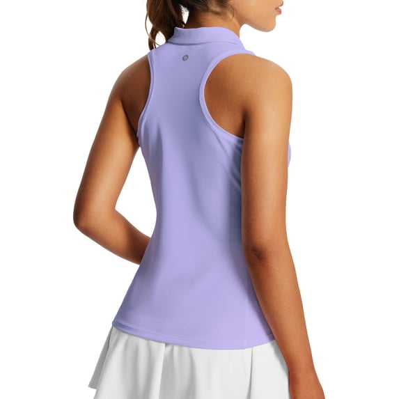 baleaf Women's Golf Shirts Tank Tops Sleeveless Tennis Polo Racerback ...