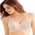 thumbnail image 1 of bali double support cotton wirefree bra, 1 of 1