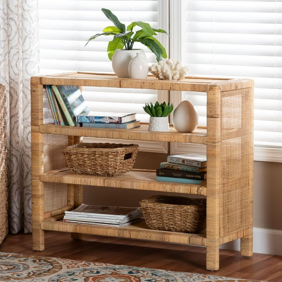 bali & pari Abelia Boho Display Shelf, Natural