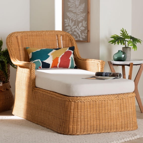 bali & pari Cesar Boho Chaise Lounge Chair, -