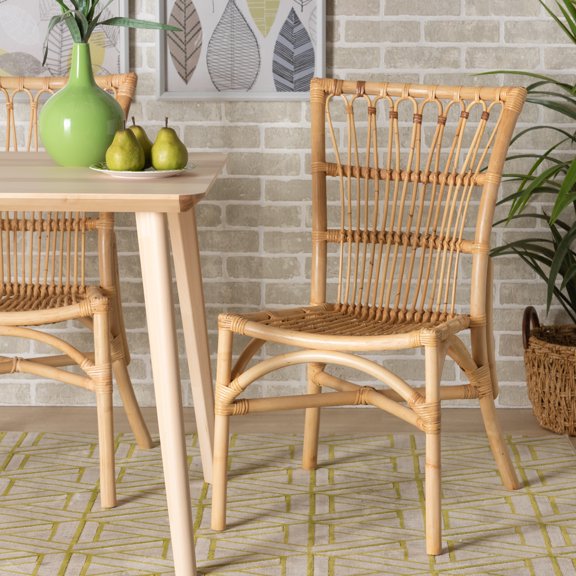 bali & pari Dining Chair, Brown