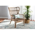thumbnail image 1 of bali & pari Lamaria Rattan BOHO Accent Chair, Natural Brown, 1 of 10
