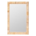 thumbnail image 1 of bali & pari Lankston Bohemian Natural Rattan Rectangle Accent Wall Mirror, 1 of 4