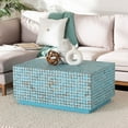 thumbnail image 1 of bali & pari Nitza Boho Coffee Table, Blue, 1 of 8