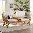 thumbnail image 1 of bali & pari Pakis Boho Sofa, Natural, 1 of 11