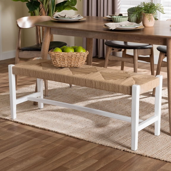 bali & pari Prita Boho Bench, Brown