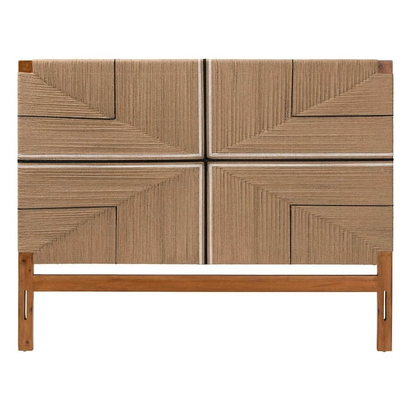 bali & pari Prita Paper Loom Headboard