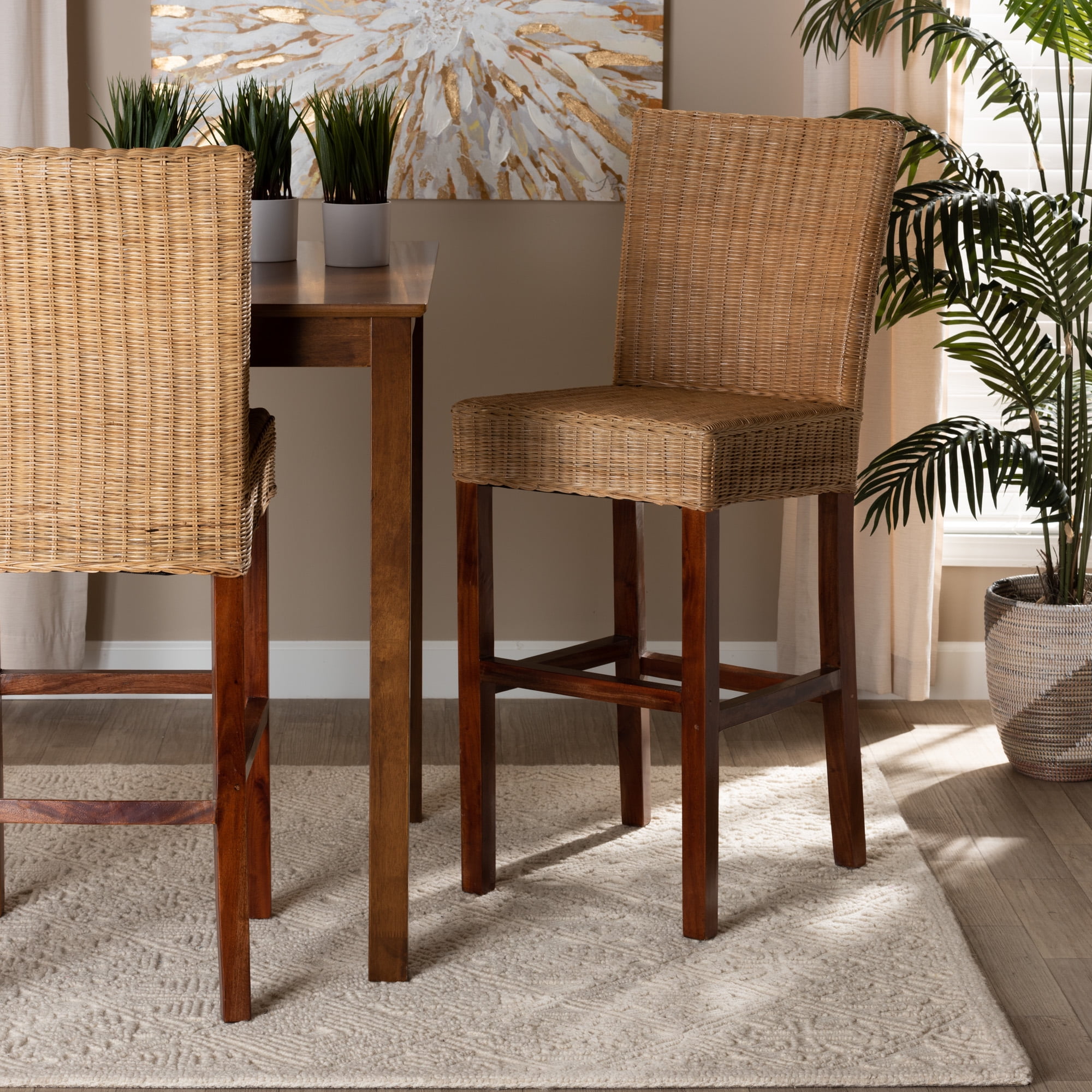 Mahogany counter stools discount