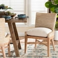 thumbnail image 1 of bali & pari Ridley Boho Dining Chair, White Wash, 1 of 10