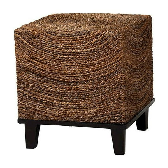 bali & pari Verino Bohemian Natural Seagrass End Table