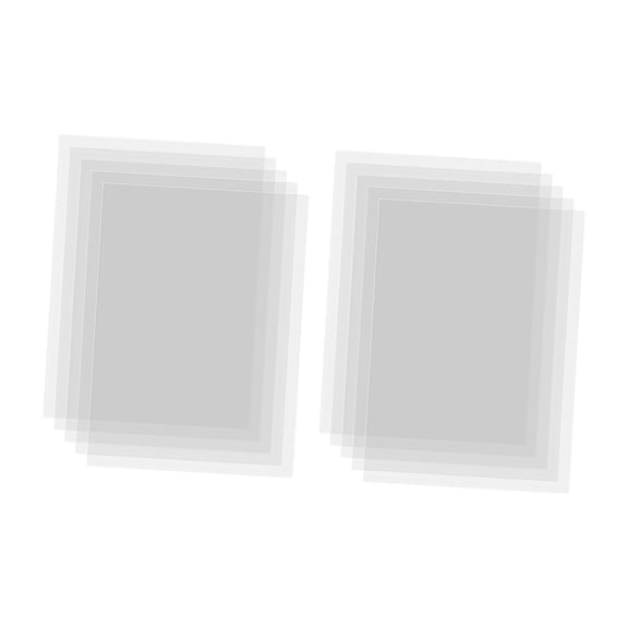 balikha 1 Pieces Clear Acetate Sheets Blank Stencil Sheets Transparent Printing Decoration Art Crafting Supplies Photo Cutting Material for Suitable for