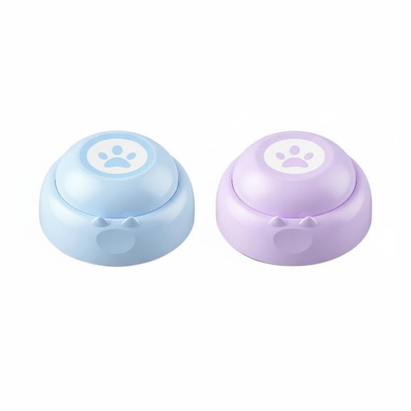 balikha 2 Pack Dog Communication Device Recordable Pet Training Button Durable Battery Cover Easy Press Surface for Cats and Dogs