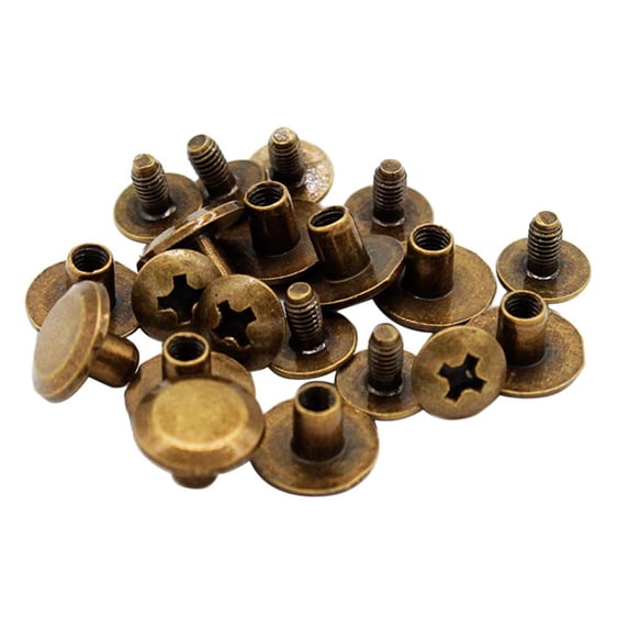 balikha 20 Set Binding Screws Assorted Metal Round Head Stud Screw ...