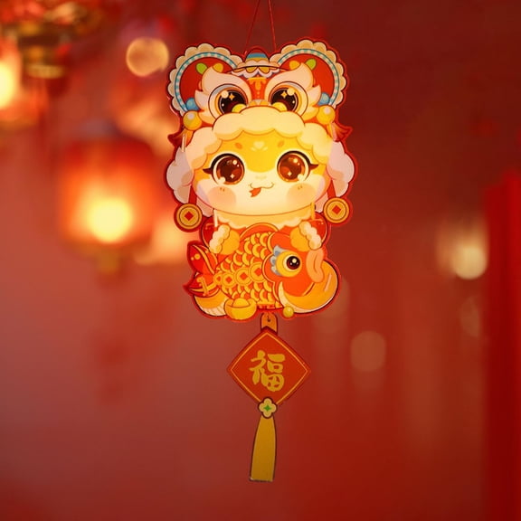 balikha 2025 New Year Lantern DIY Kit for up Boys and Girls Fun Ornament Handmade Material Kit Handheld Lantern Craft Kit