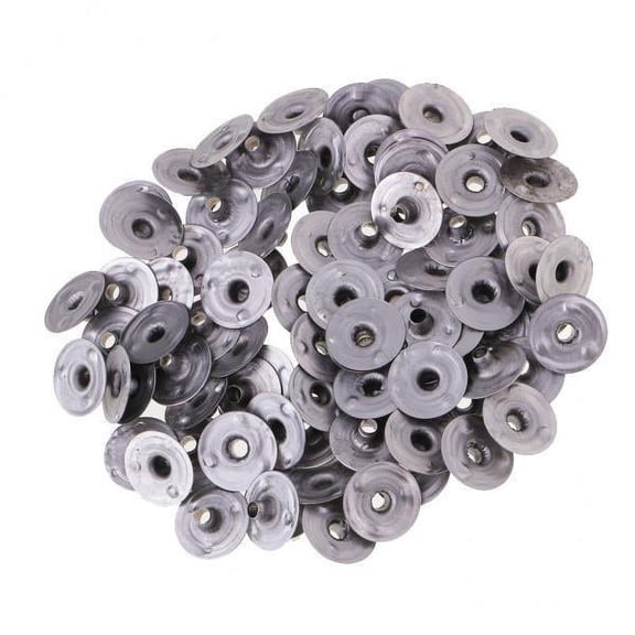 balikha 2x 200 Pieces Candle Wick Sustainers Candle Making Tools Wick Tabs Wick Base Iron Construction Suitable for Home Candle Making DIY Use , 12.5x2.5mm