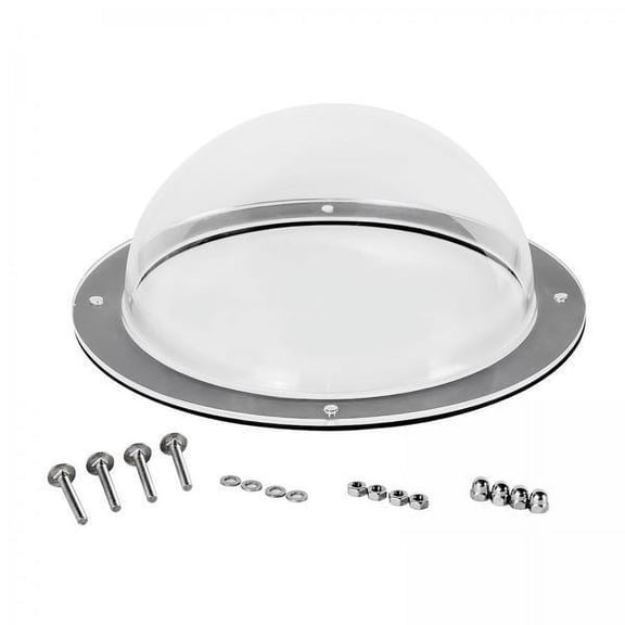 balikha 2x Pet Window,Durable Acrylic Round Dome Fence Window for Backyard Fence,Pet Fence Bubble Window for Fence to View Outside