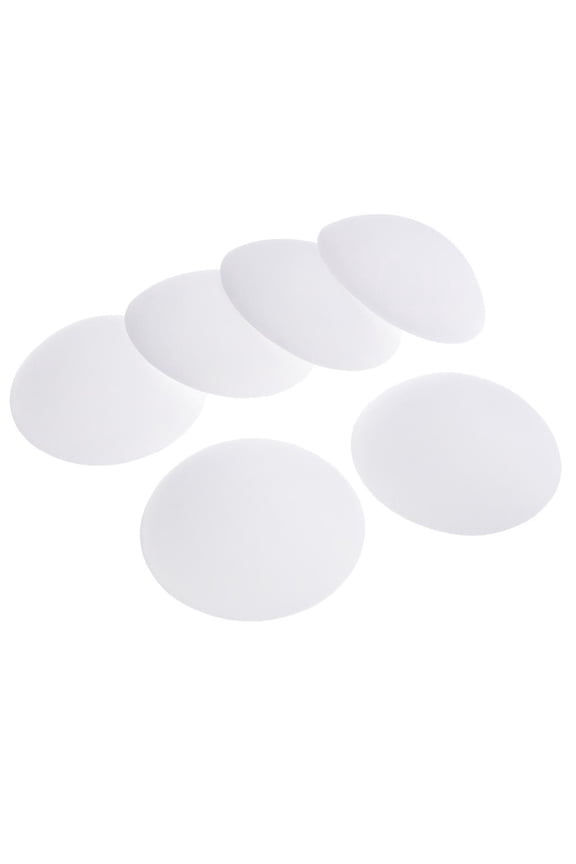 3 Pairs Bra Pad Insert Triangle Bra Pads Removable Bra Pads Foam Bra Insert Lightweight And Comfortable Sponge Replacement Enhancer Suitable for Sport , White, 11.5cm