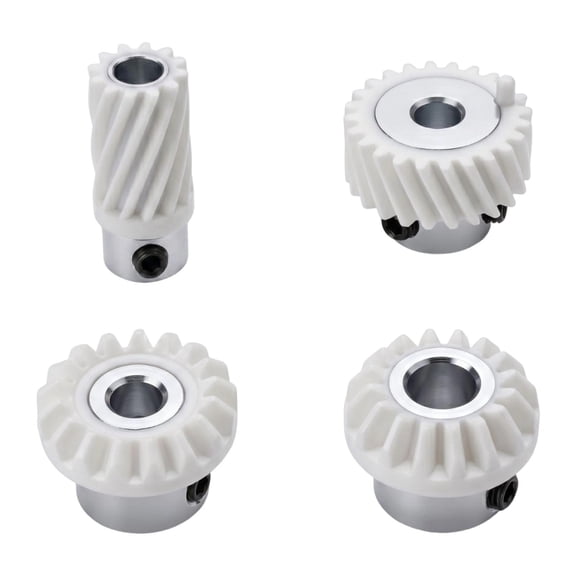 balikha 4 Pieces Sewing Machine Gear Machine Kit Hook Drive Gear Replacement Gear Drive Gear for Long Lasting PP Material Suitable for Sewing Machine Accessories Repair