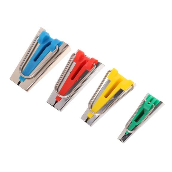 balikha 4pcs Bias Ribbon Binding Machine Manufacturer Tying Tool For Sewing Quilting 6/12/18 / 25mm