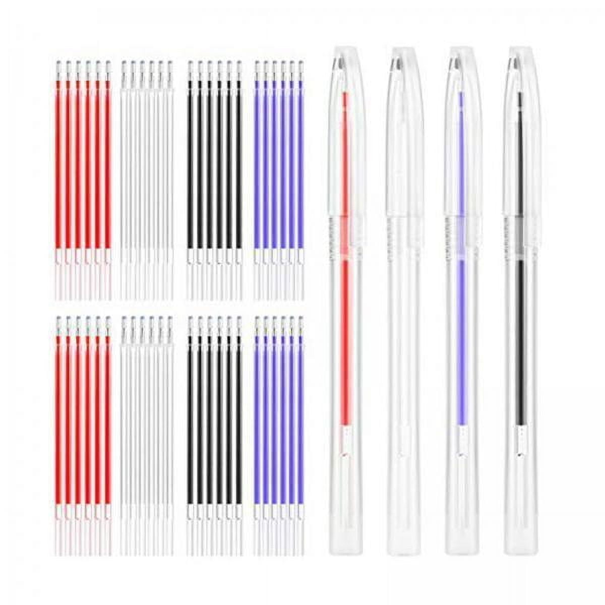balikha 4x Marker Pen, 1 Set Heat Erasable Marking Pens 4Color 13Pcs