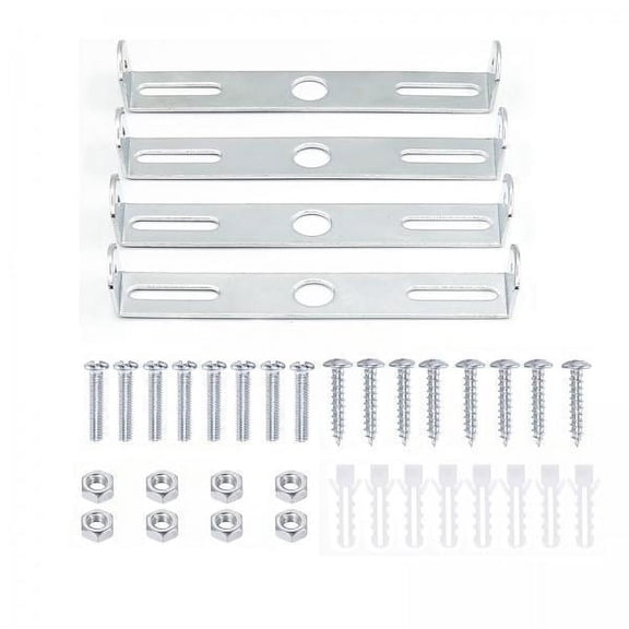 balikha 4xMount Bracket Light Rotatable Fixed Parts Accessories Light Mounting Bracket 120mm