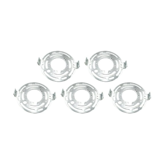 balikha 5Pcs Light Fixture Mounting Bracket, Round, Lightweight, Steel ,Sturdy Crossbar Plate Ceiling Light Plate for Wall Sconce 115 mm