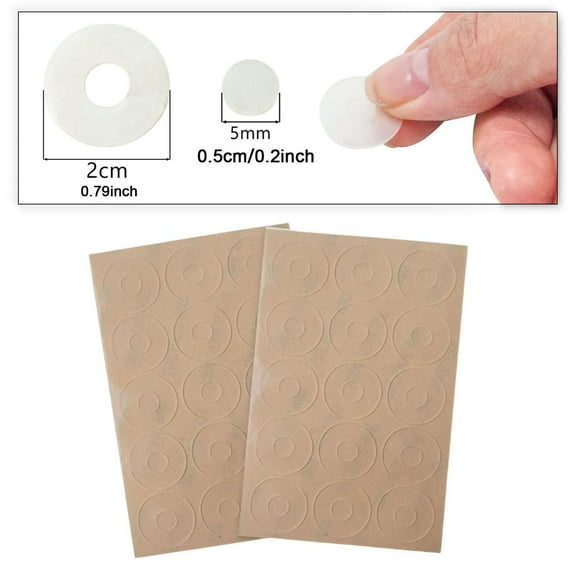 balikha 60 Pieces Patchwork Rulers Nonslip Pad Ruler Grip Stickers Lightweight Quilting Ruler Pads for Dorm Office