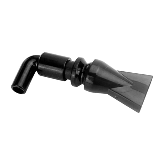 balikha Aquarium Pump Duckbill Nozzle Water Outlet Return Pipe Fitting Stable Performance and 360 degree Rotating Sturdy Tank Spraying Nozzle 6.6x2.1cm