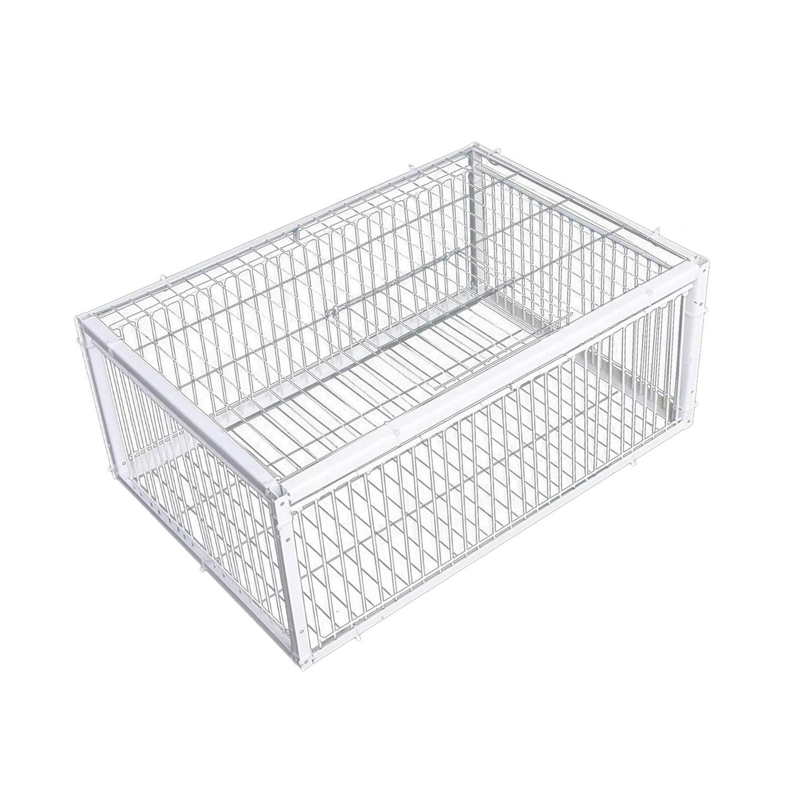 balikha Bird Cage, Animal Cage, Metal Wire Cage, Pigeon Stable, Automatic Pigeon Collection for Garages, Meat, Pigeons, Farms, Orchards, Chickens , 4 Entry