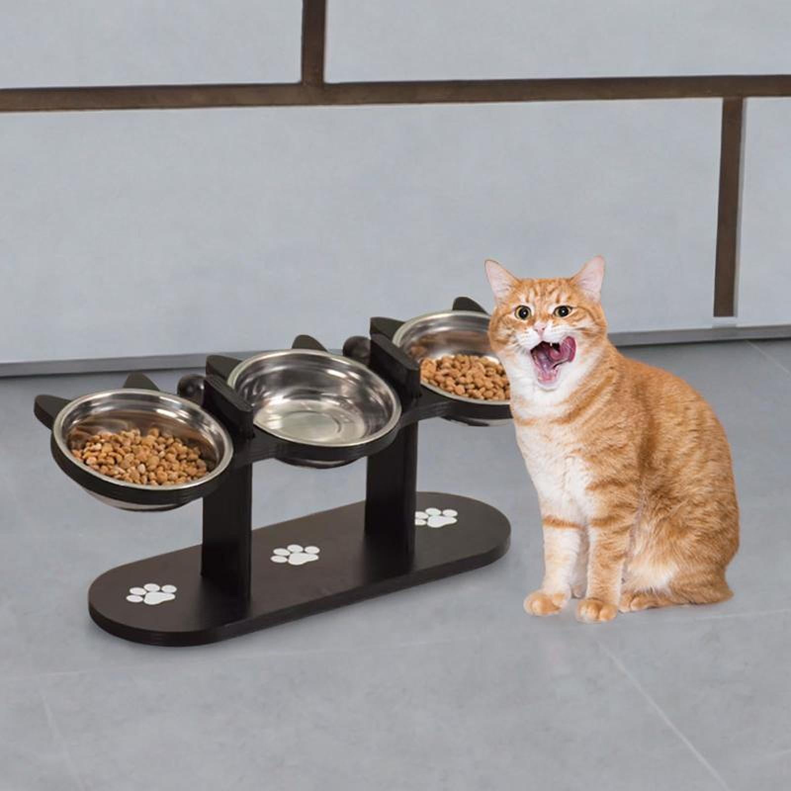 balikha Cat Bowls Elevated Lightweight Pet Food Feeder for Small Dogs