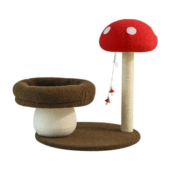 balikha Cat Climbing Tree,Climb Activity Center Furniture Protector,Cat Scratcher Post Bed Kitten for Kitten