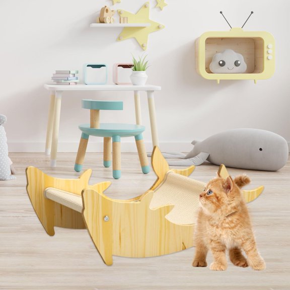 balikha Cat Dog Lounge Chair Cat Elevated Bed Adorable Scratch Resistant Gift Sturdy Resting Breathable Practical Comfortable Pet Cot