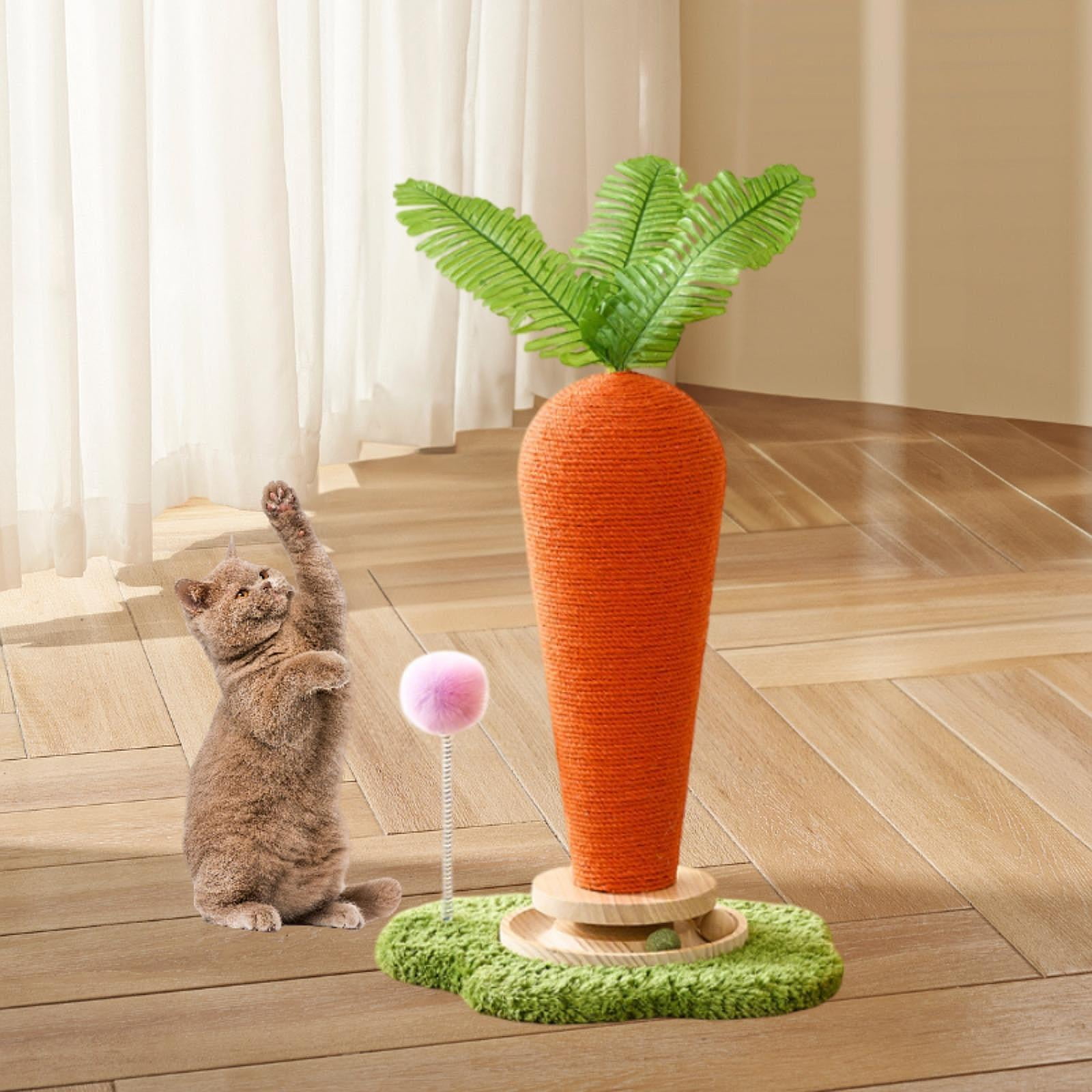 balikha Cat Kitten Scratch s Supplies Exercise Claw Scratcher Cat Tree with Scratcher Post for Cat and Kittens 34x61cm