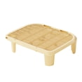 thumbnail image 1 of balikha Cat Litter Ramp Cat Litter Step Reusable Portable Cat Litter Trapping Mat Cats Litter Trapper for Lavatory Bedroom Living Room yellow, 1 of 9