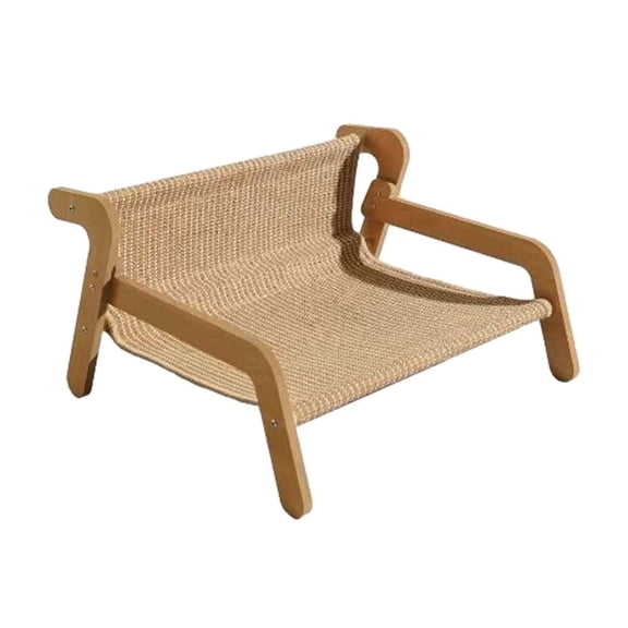 balikha Cat Scratcher Bed Cat Chair Modern Sturdy Rest and Play Lounger Indoor Pet Furniture Cozy 2 in 1 Scratch Pad Scratching Board